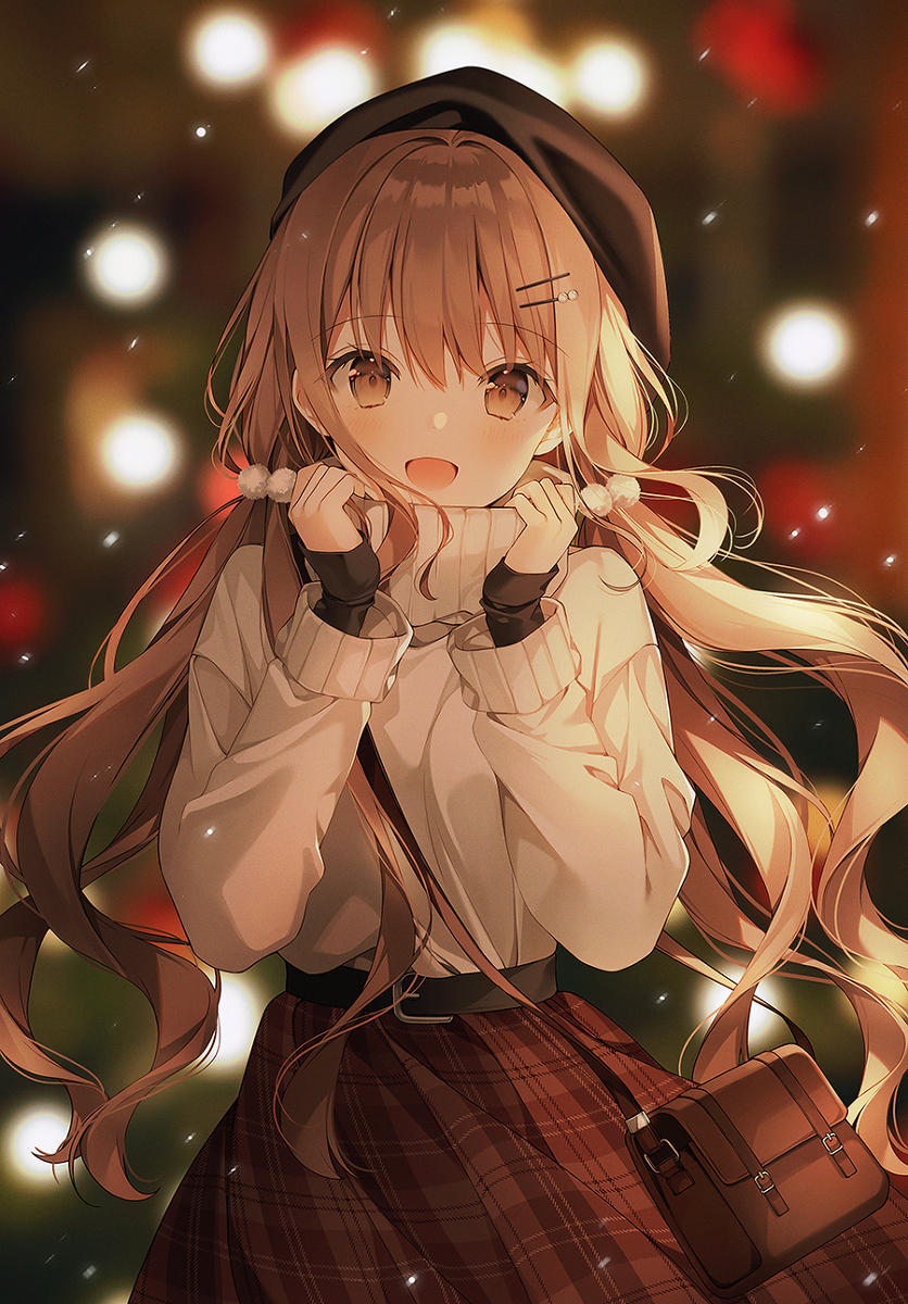 This is a pixiv picture whose title is ホワイト·クリスマス.