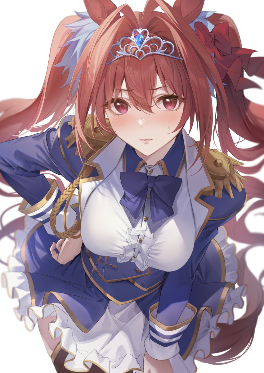 This is a pixiv picture whose title is ダイワスカーレット.