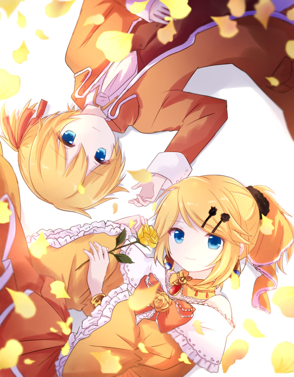 This is a pixiv picture whose title is 君は王女、僕は召使い.