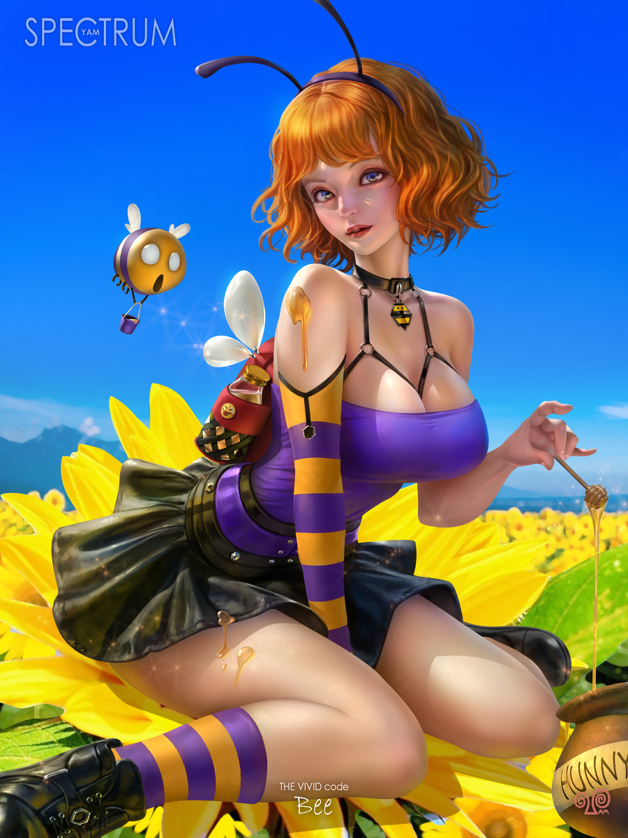 This is a pixiv picture whose title is Cuty Bee (NFT).