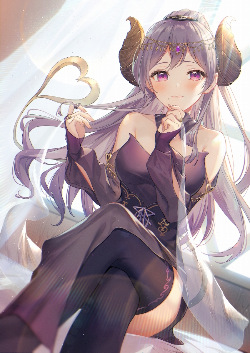 This is a pixiv picture whose title is 「 話しかけてもいいかな？ 」.