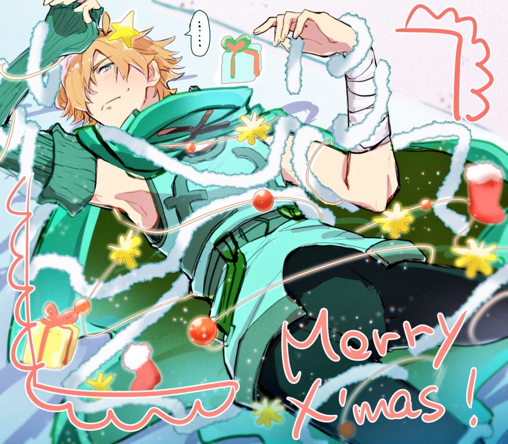 This is a pixiv picture whose title is クリスマスツリー🎄.