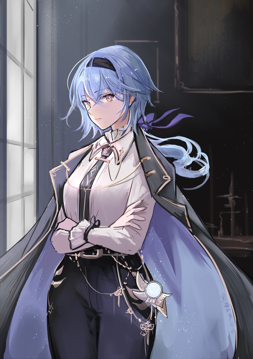 This is a pixiv picture whose title is 优菈.