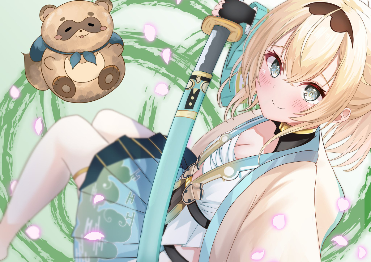 This is a pixiv picture whose title is いろはちゃん.