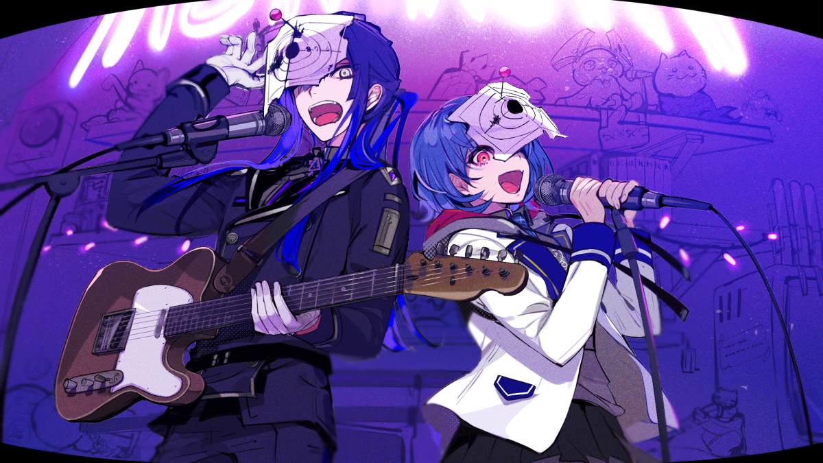 This is a pixiv picture whose title is 【歌ってみた】ロキ　のイラストお手伝いしました.