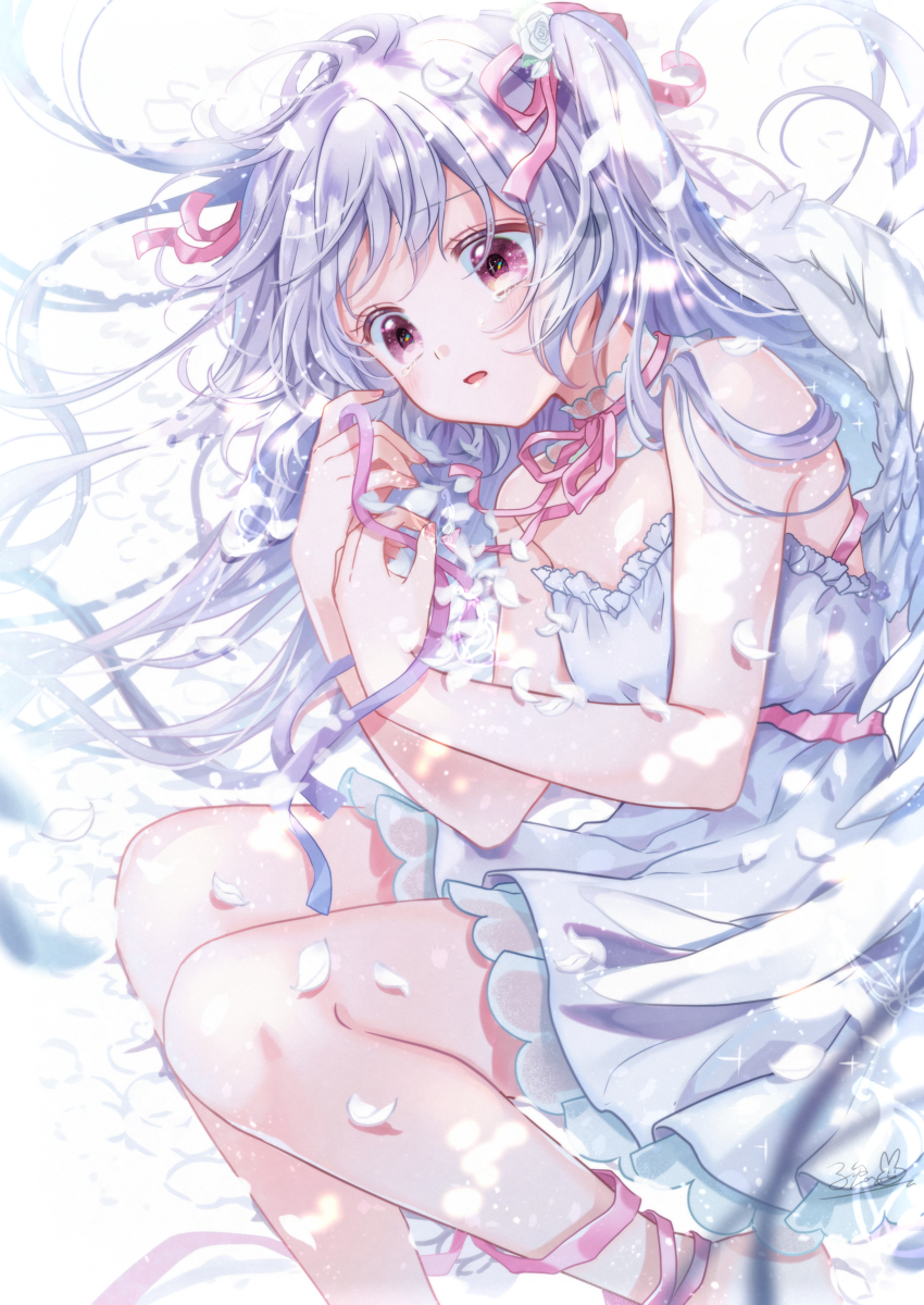 This is a pixiv picture whose title is 白昼夢.＊*.