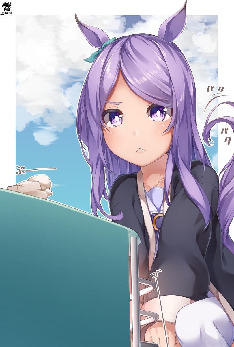 This is a pixiv picture whose title is 冬のマックちゃん.