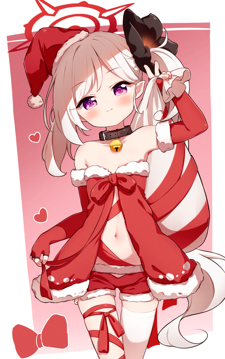 This is a pixiv picture whose title is サンタムツキちゃん(●ˇ∀ˇ●).