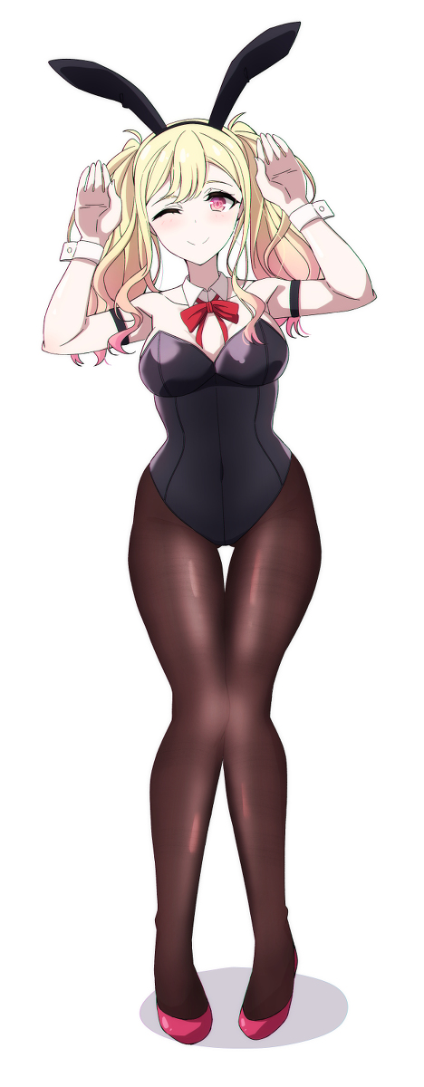 This is a pixiv picture whose title is バニー咲希.
