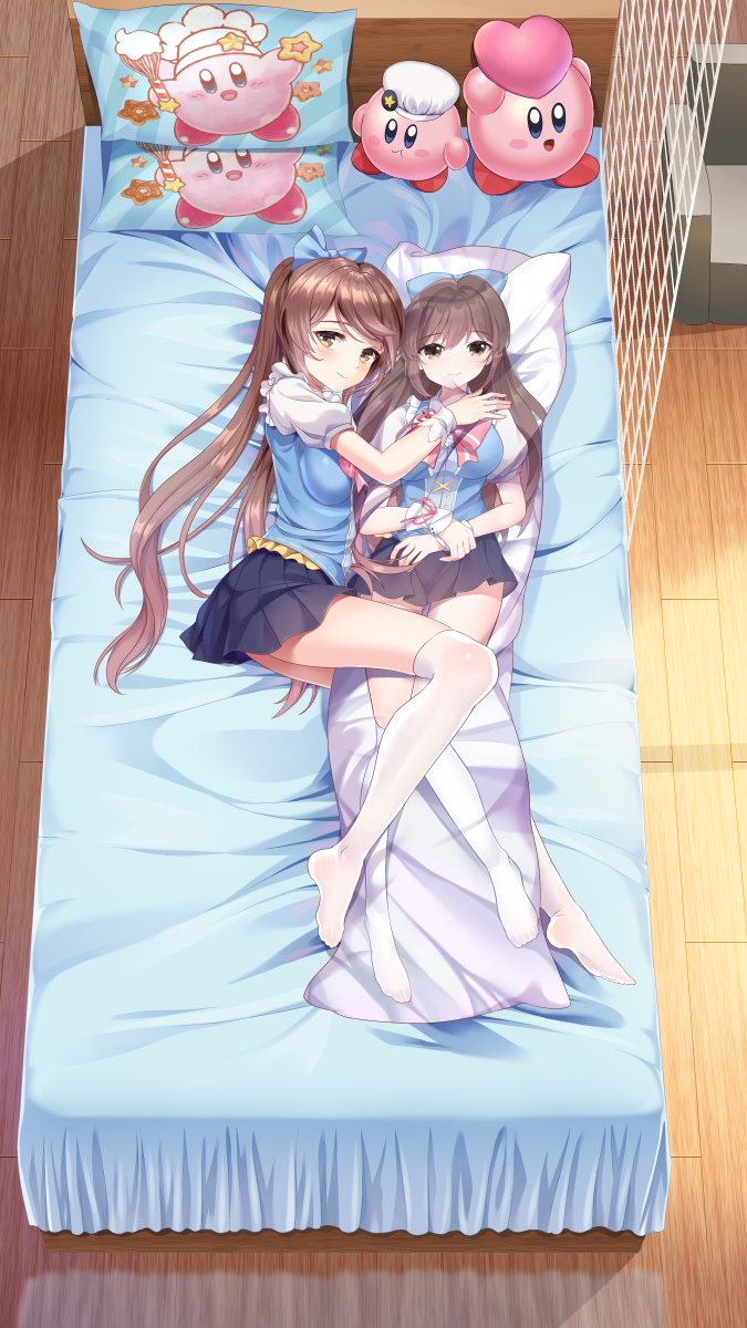 This is a pixiv picture whose title is 日常 璐璐的床.