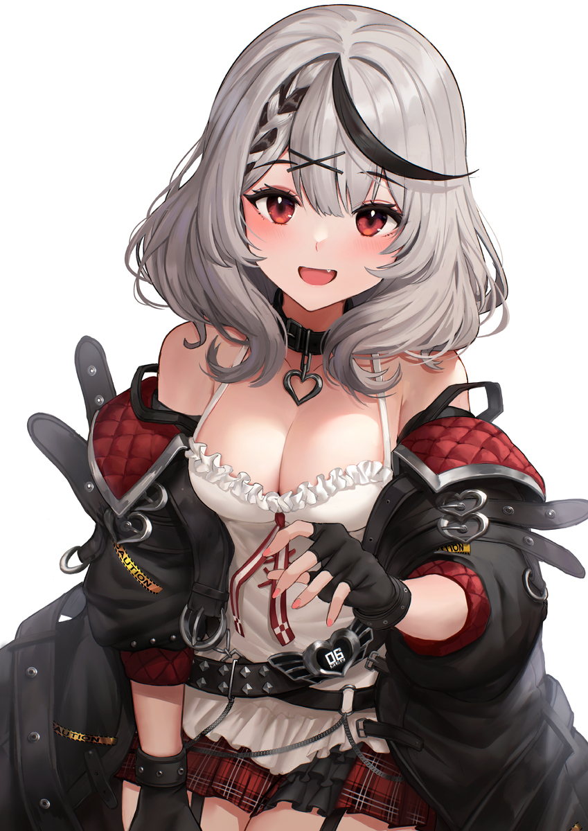 This is a pixiv picture whose title is 沙花叉クロヱ.