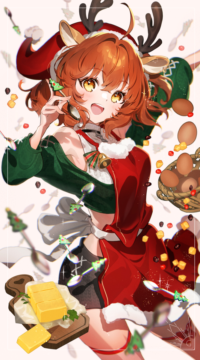 This is a pixiv picture whose title is 🎄クリスマス2021🎄.