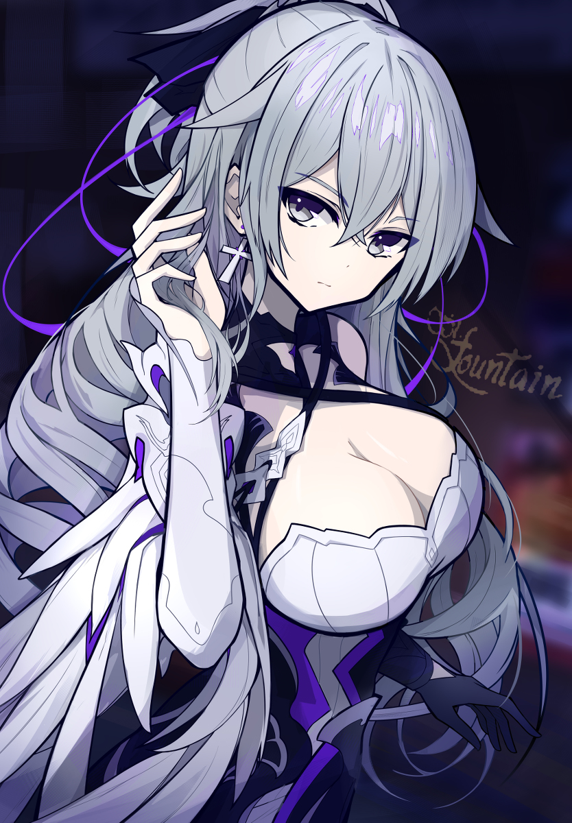 This is a pixiv picture whose title is 后崩坏书-Bronya 3.