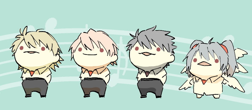 This is a pixiv picture whose title is 3と5まとめ2.