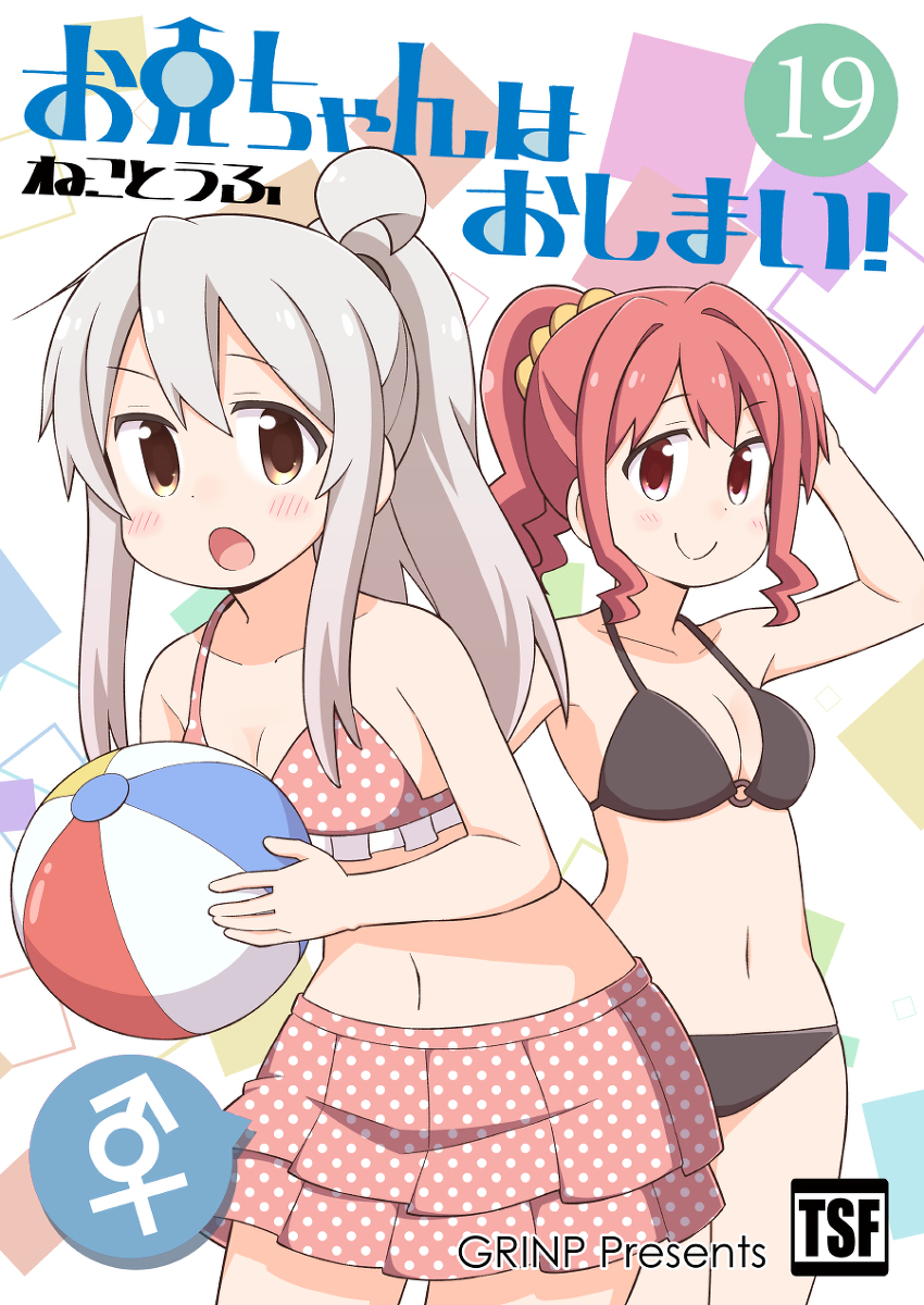 This is a pixiv picture whose title is 【C99冬コミ新刊】おにまい同人誌19巻＋総集編⑩⑪⑫.