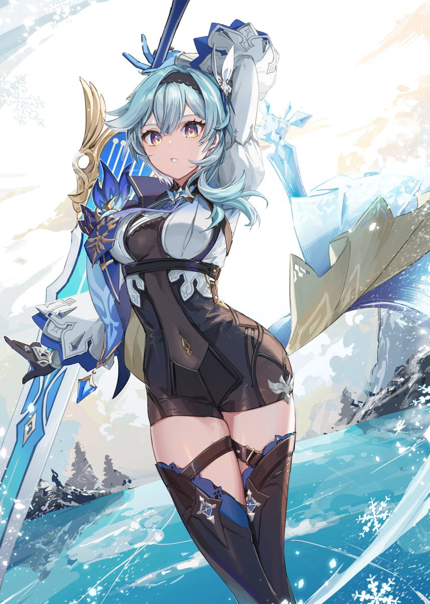 This is a pixiv picture whose title is エウルア.