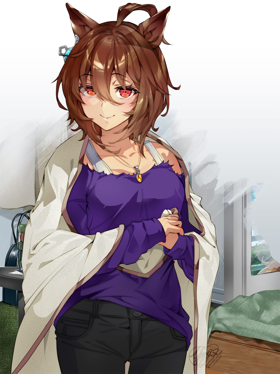 This is a pixiv picture whose title is アグネスタキオン….