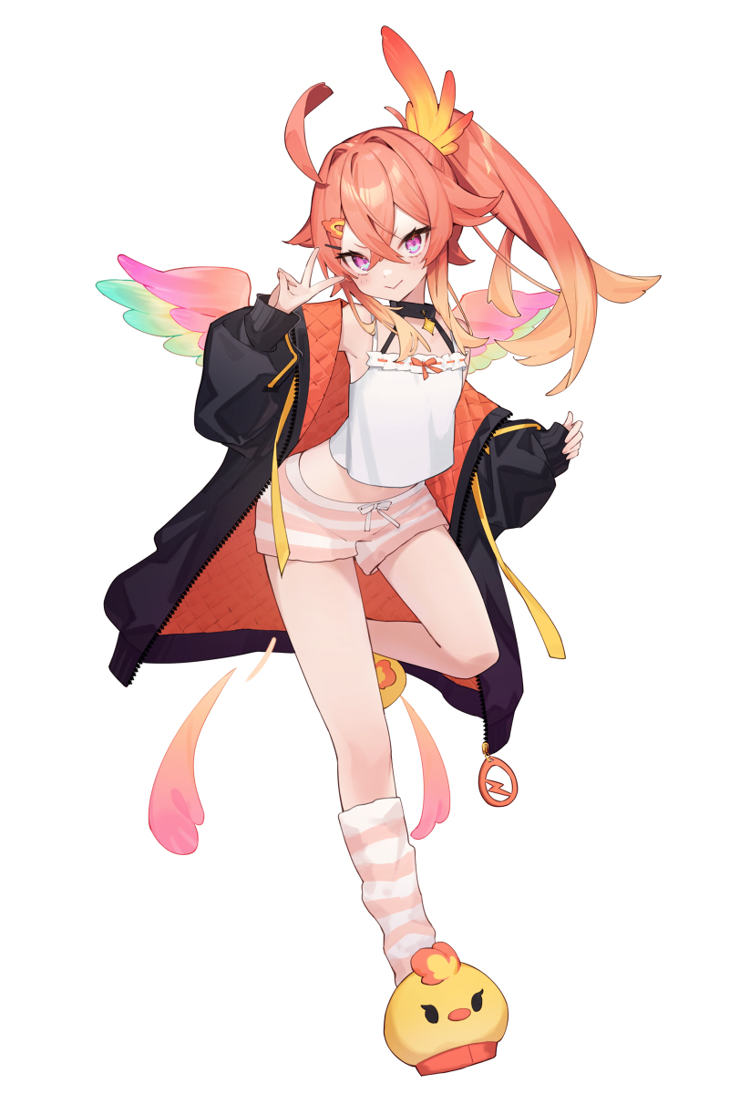 This is a pixiv picture whose title is 栞鳳ぴよ.