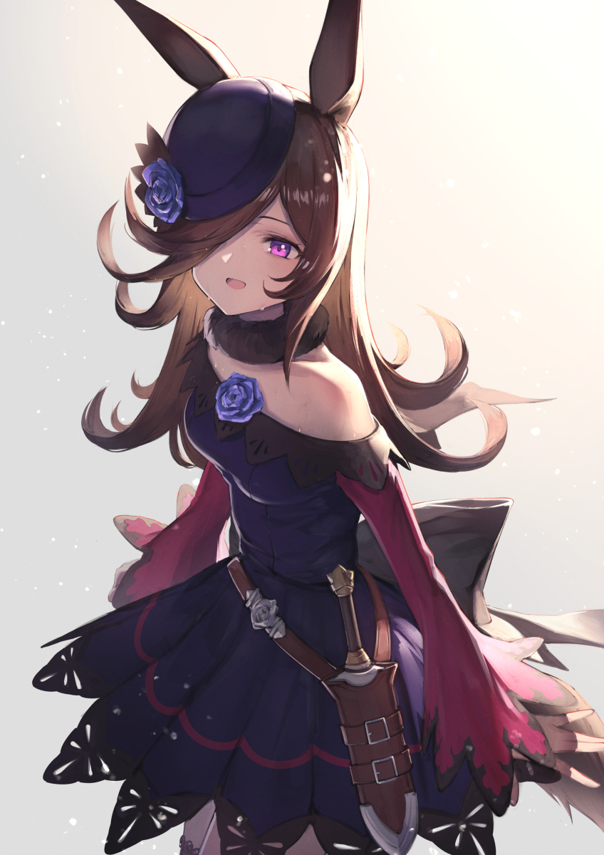 This is a pixiv picture whose title is ライスシャワー.