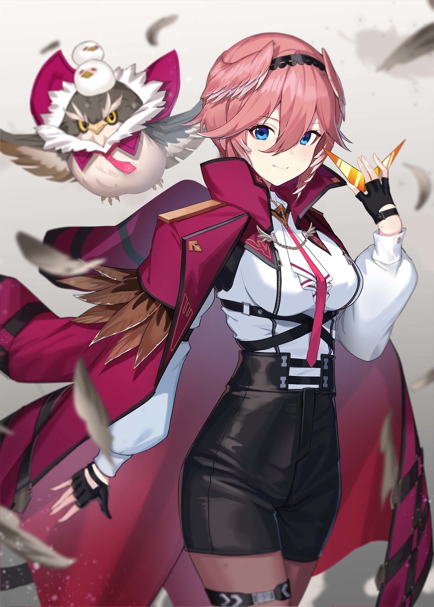 This is a pixiv picture whose title is 鷹嶺ルイ.