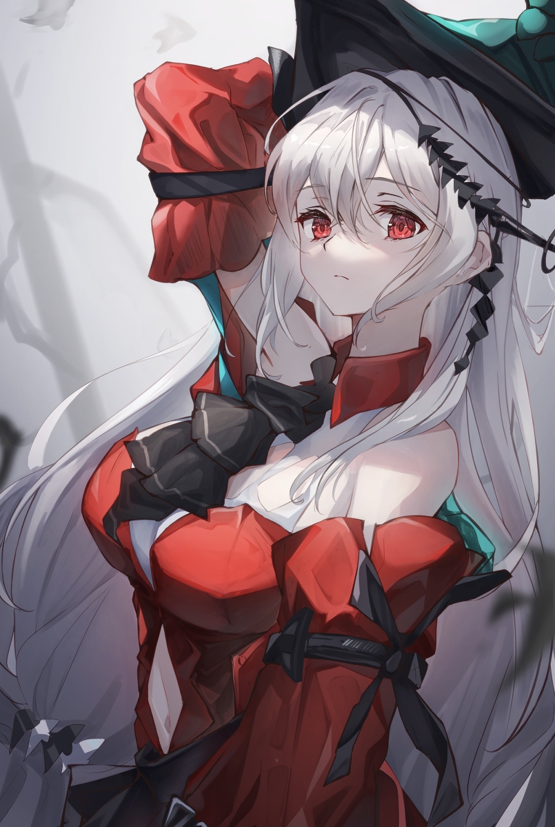 This is a pixiv picture whose title is 濁心スカジ.