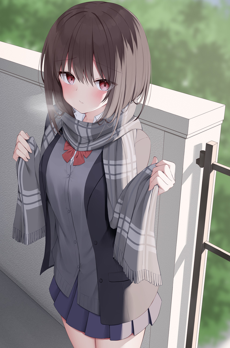 This is a pixiv picture whose title is 幼馴染ちゃん.