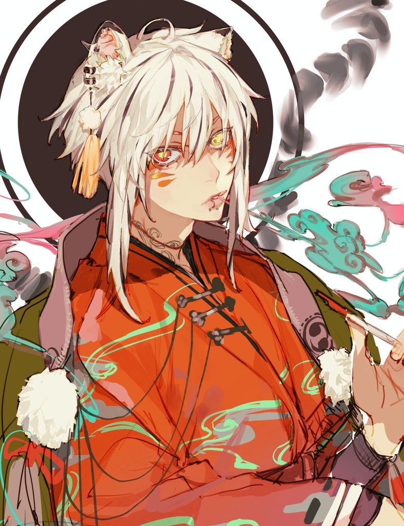 This is a pixiv picture whose title is 無題.