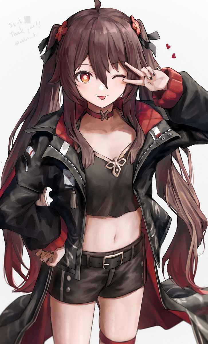 This is a pixiv picture whose title is 「似合うかな？えへへ～」.