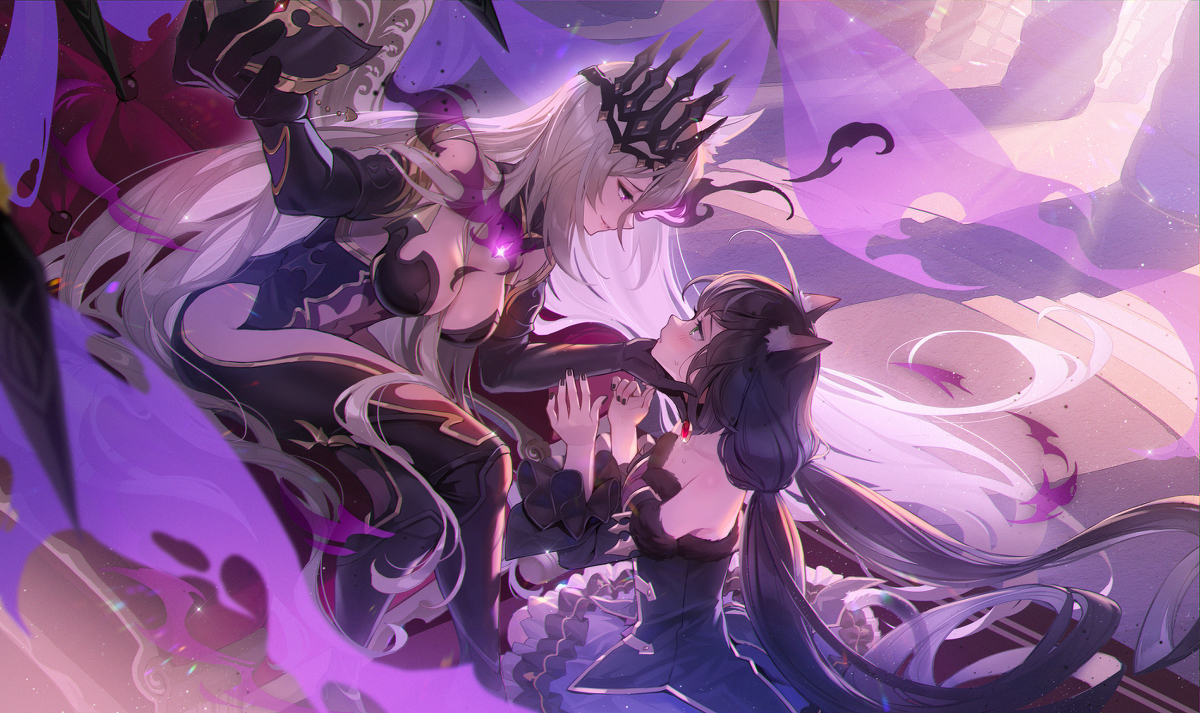 This is a pixiv picture whose title is 暗.