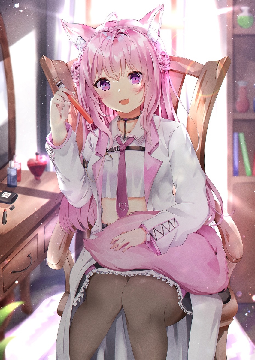 This is a pixiv picture whose title is 博衣こより.