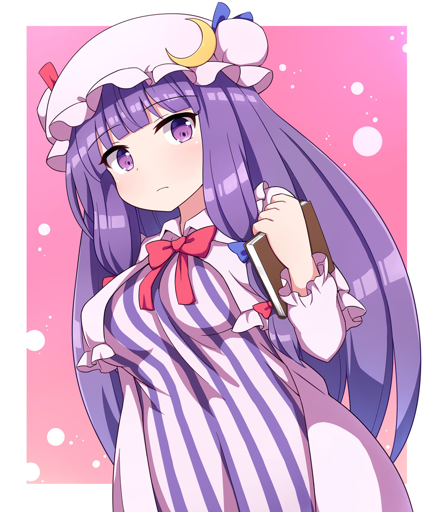 This is a pixiv picture whose title is 透視パチュリー.