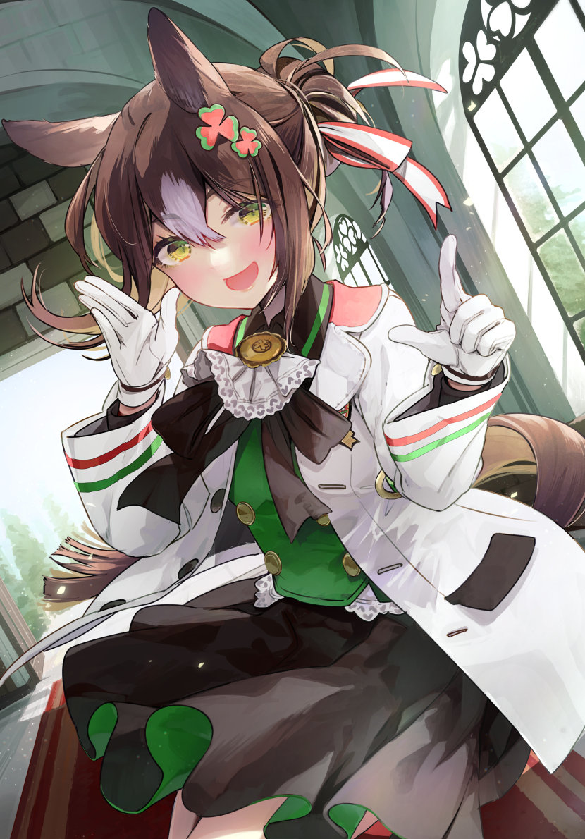 This is a pixiv picture whose title is ファインモーション.