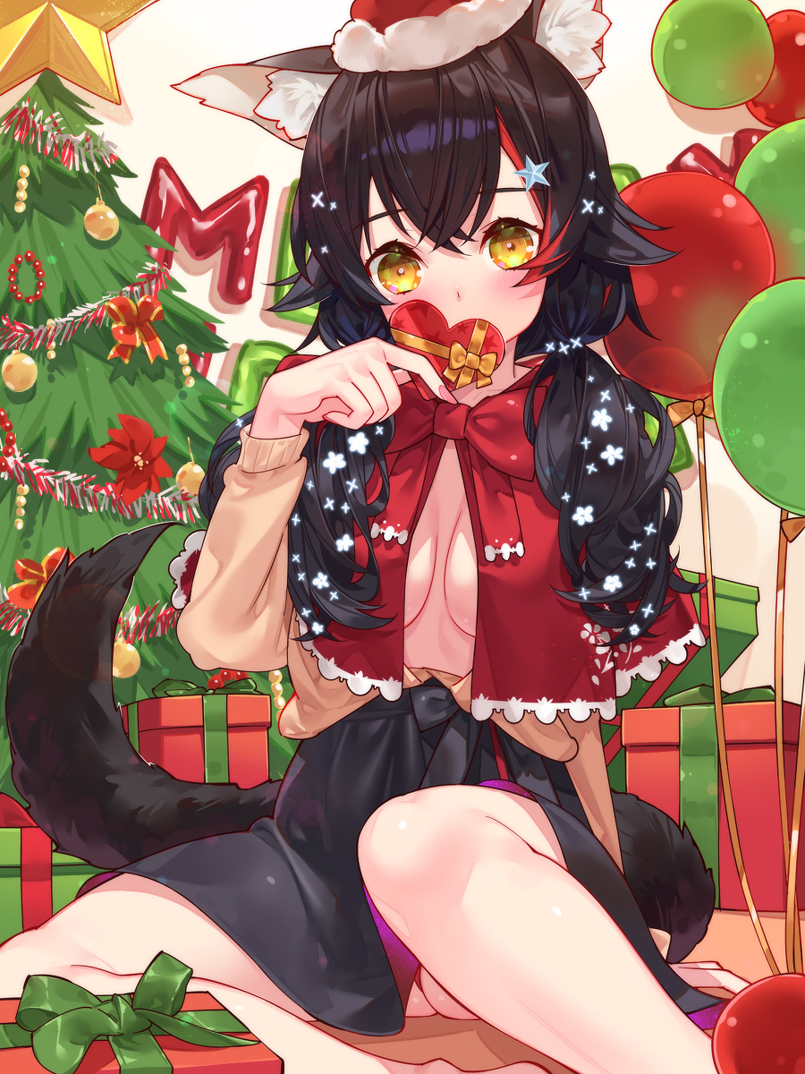 This is a pixiv picture whose title is 大神ミオ Ookami Mio.