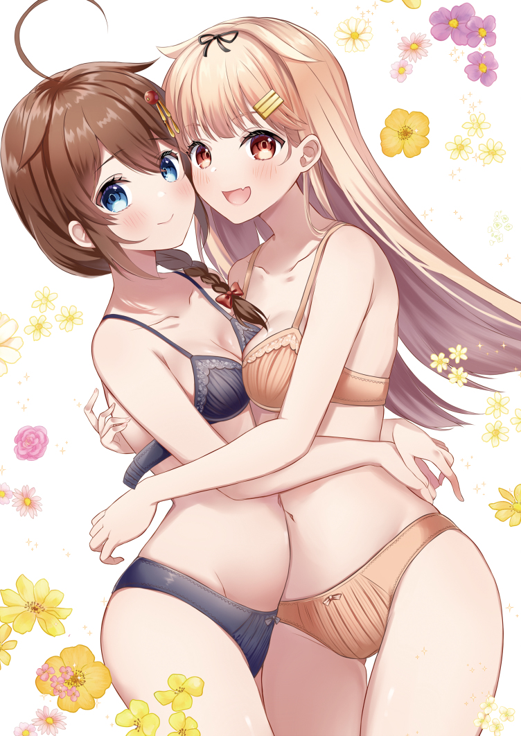 This is a pixiv picture whose title is カノジョのナカミ！.