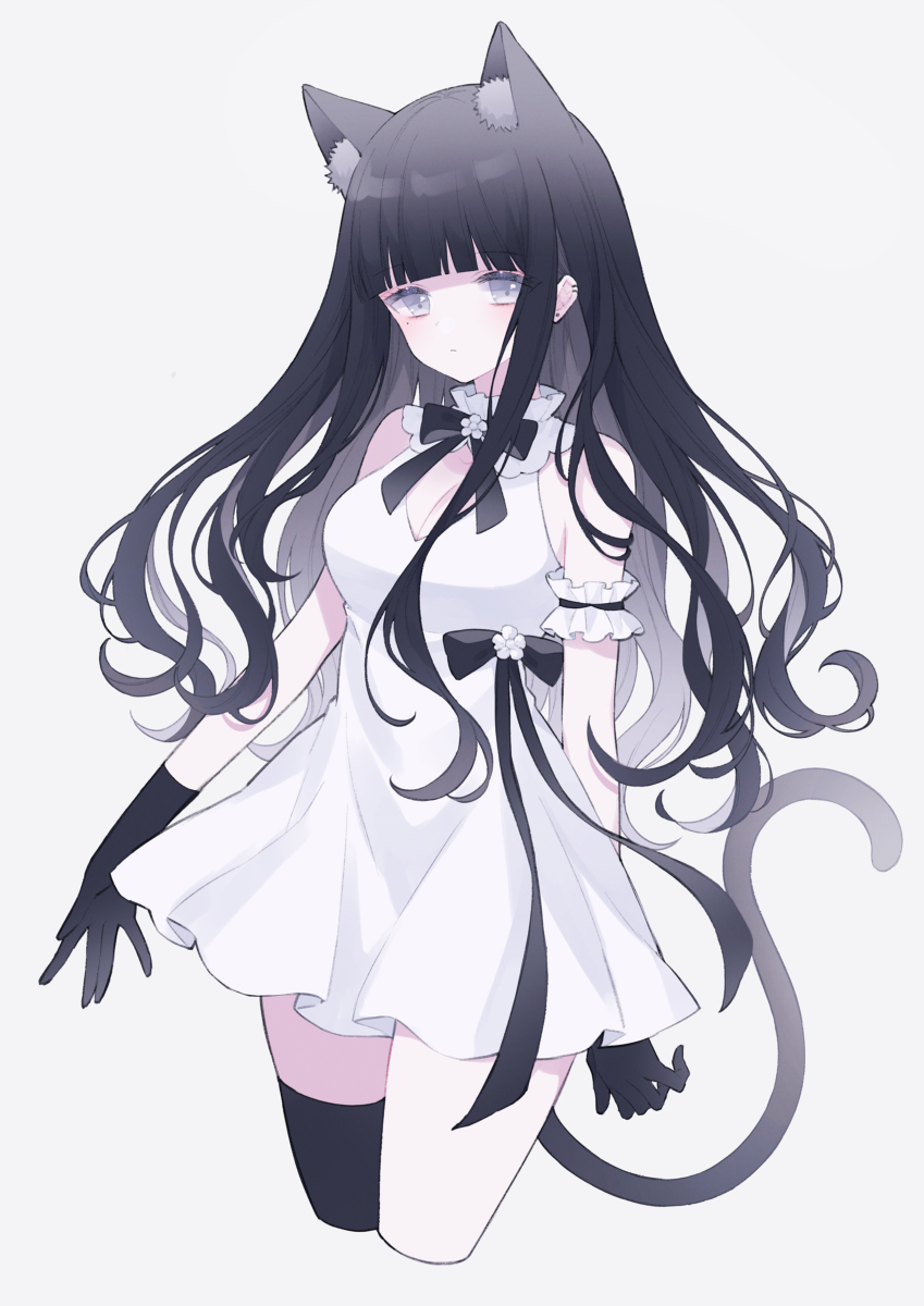 This is a pixiv picture whose title is 🖤.