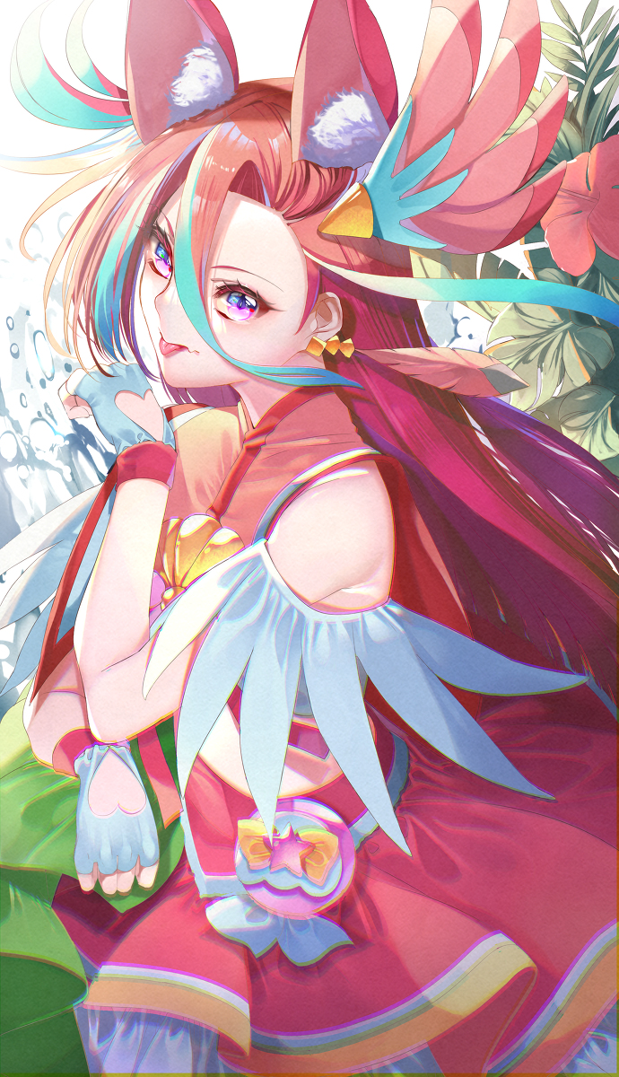 This is a pixiv picture whose title is キュアフラミンゴ.