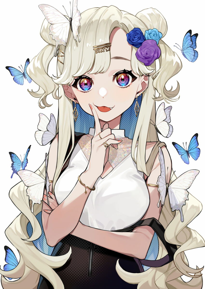 This is a pixiv picture whose title is 🦋.