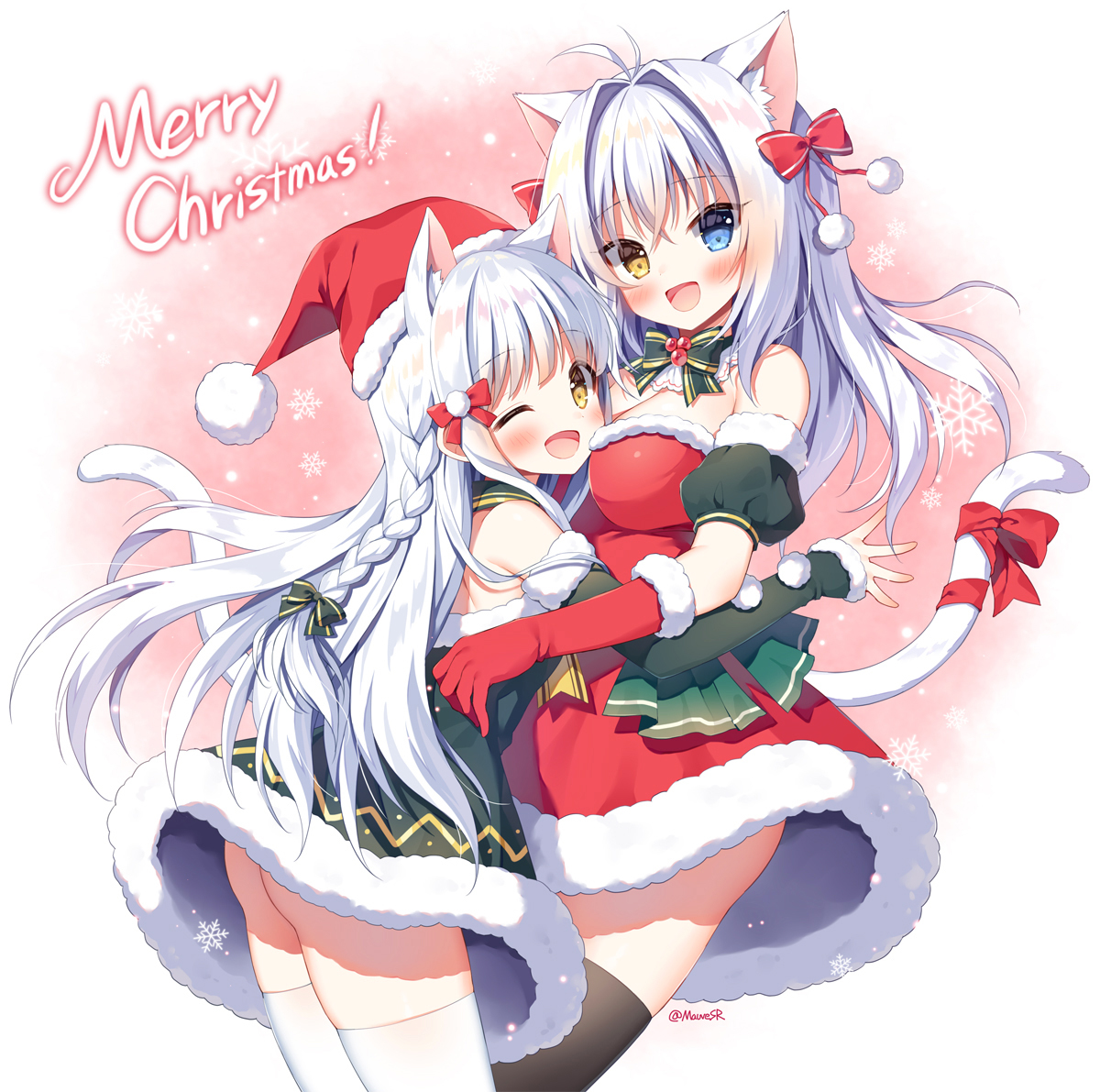 This is a pixiv picture whose title is Merry Christmas.