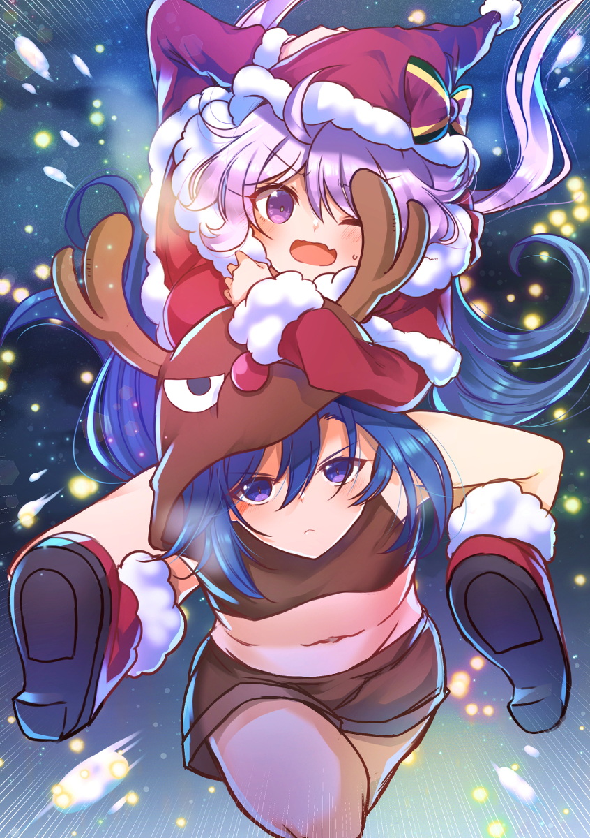 This is a pixiv picture whose title is メリクリつばクリ.