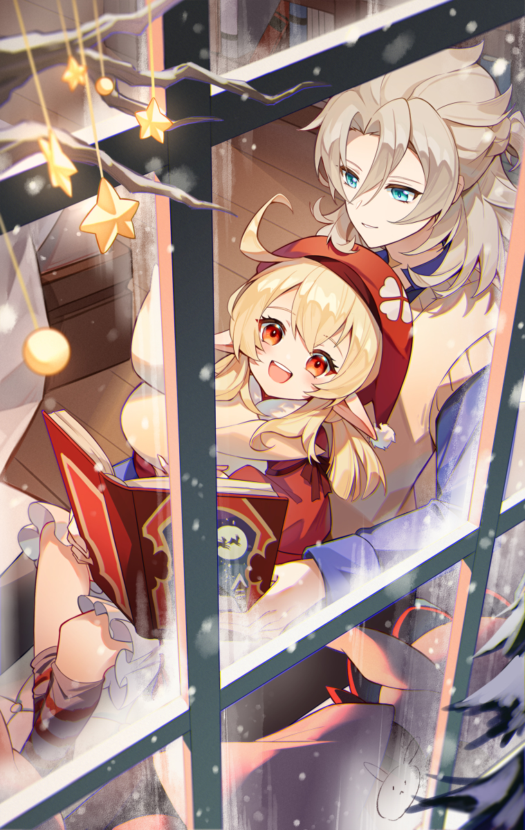 This is a pixiv picture whose title is サンタさんは来るの？.