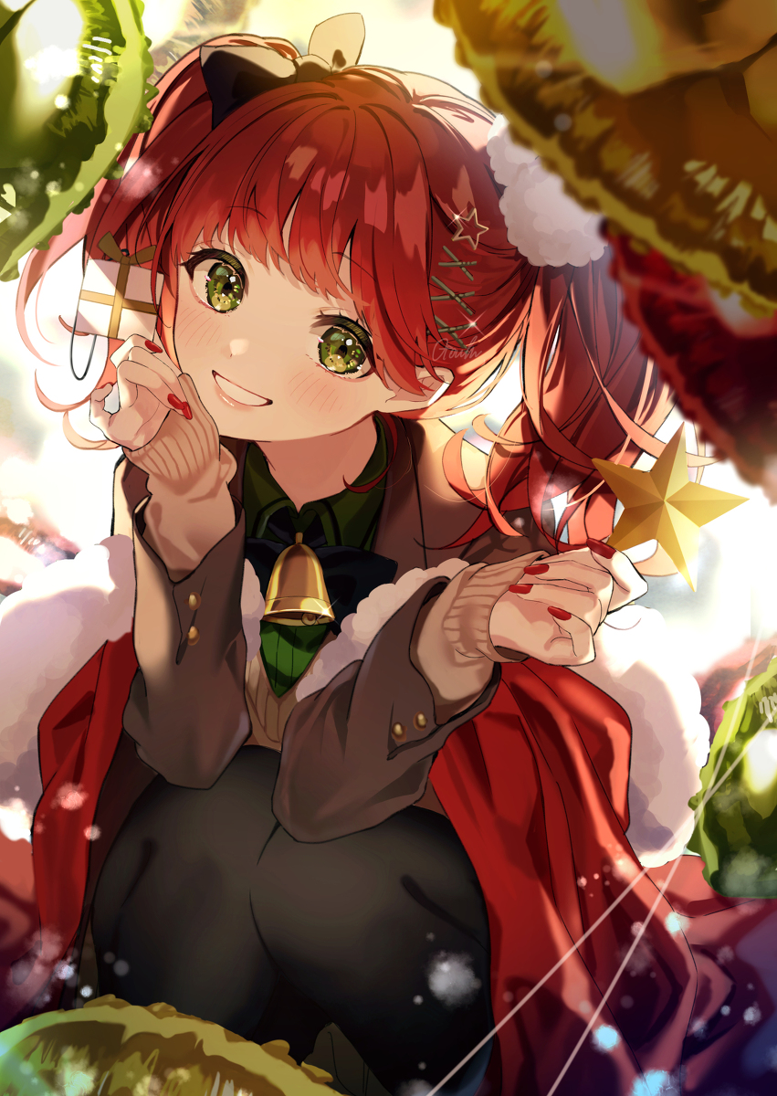 This is a pixiv picture whose title is Christmas.