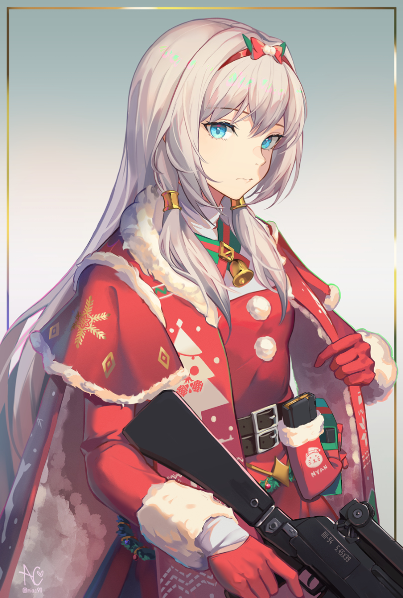 This is a pixiv picture whose title is Merry Christmas! 🎅.