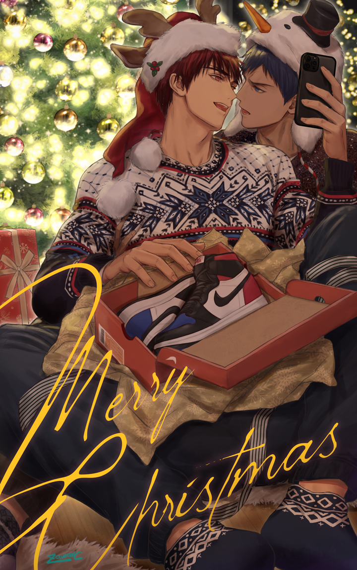 This is a pixiv picture whose title is Merry Christmas.