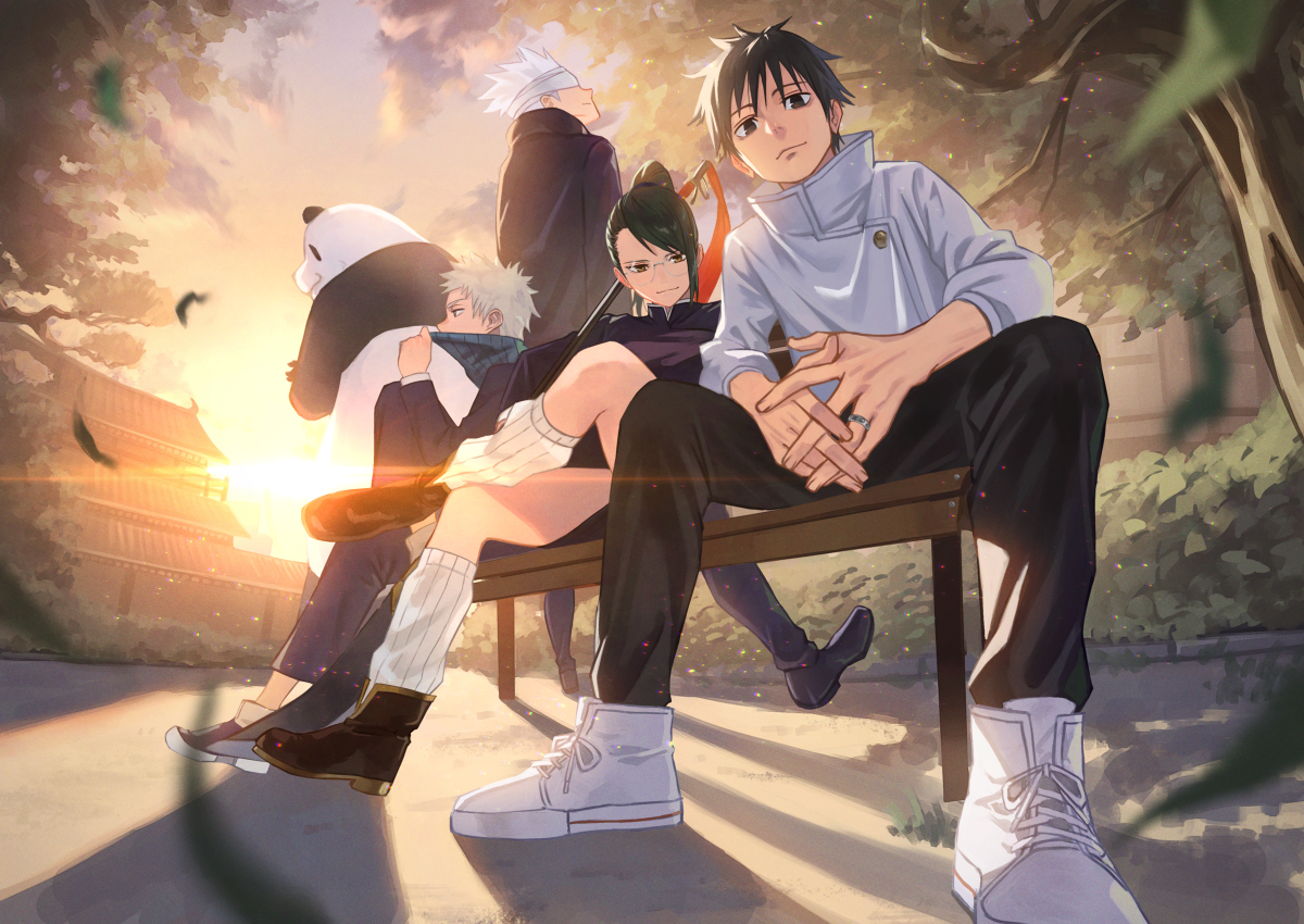 This is a pixiv picture whose title is 呪術廻戦０.