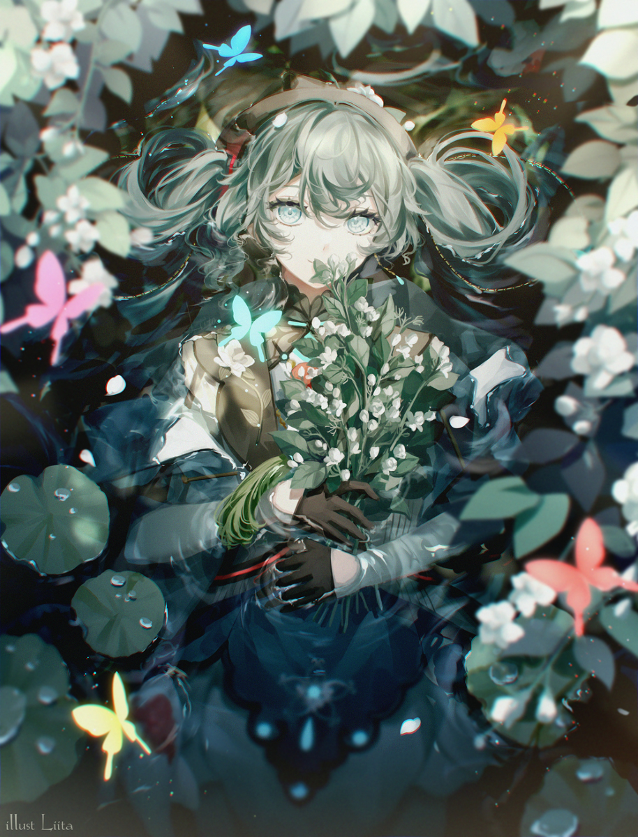 This is a pixiv picture whose title is ❀.