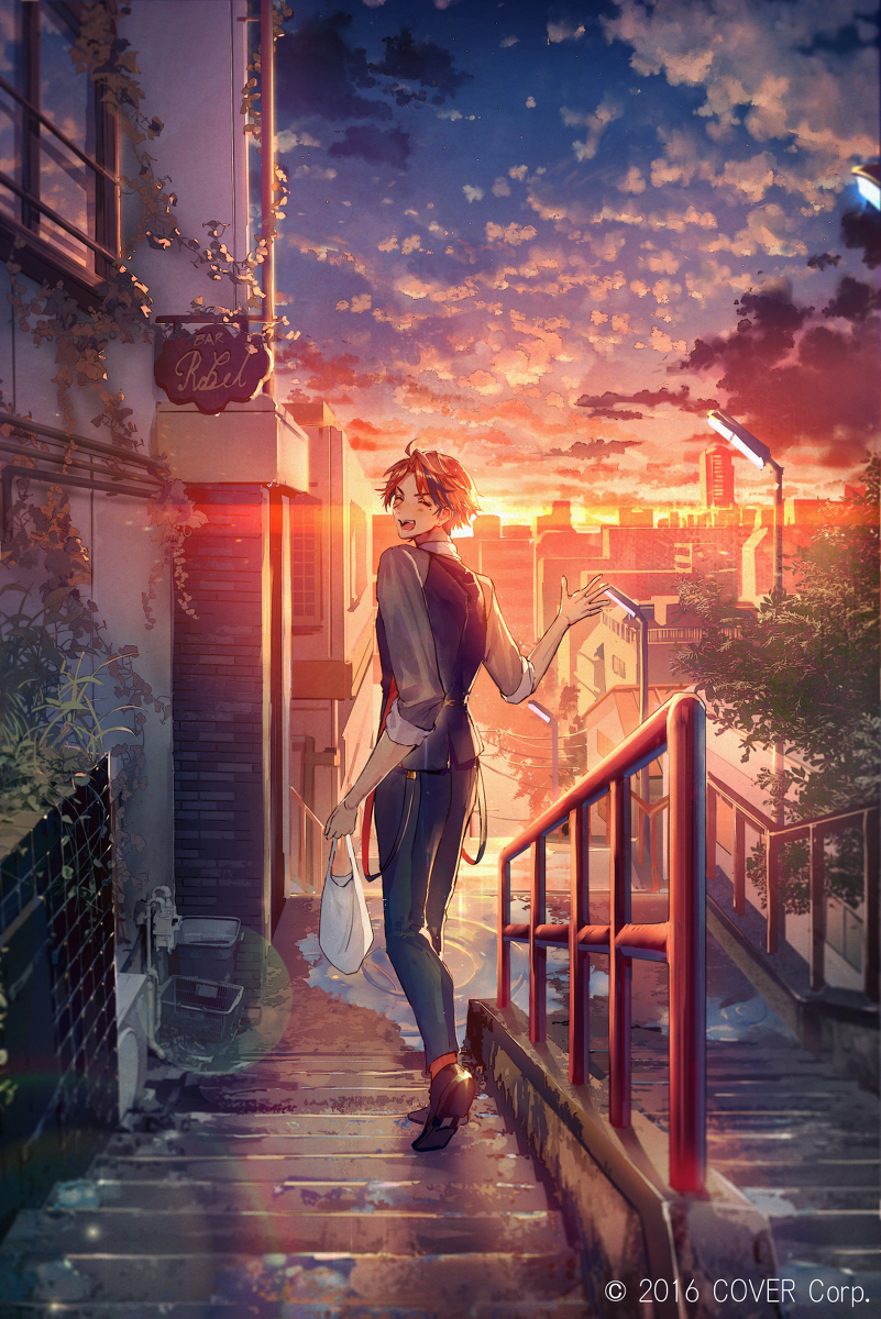 This is a pixiv picture whose title is 🌆.