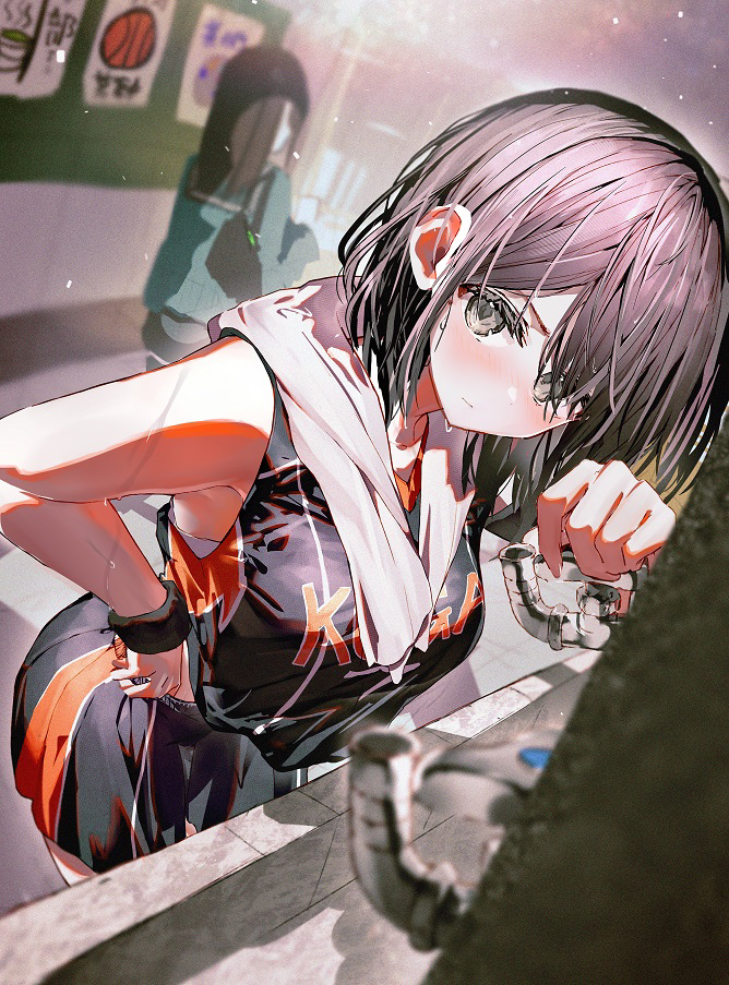 This is a pixiv picture whose title is ・・・。.