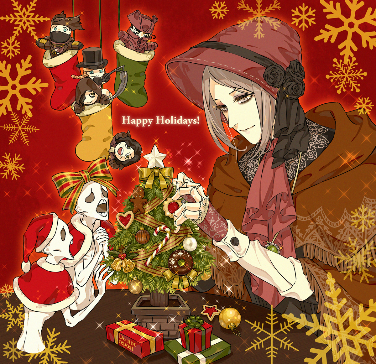 This is a pixiv picture whose title is 小さなクリスマス.