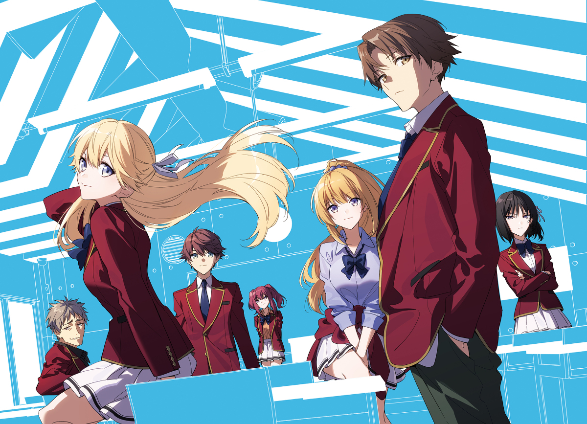 This is a pixiv picture whose title is ようこそ実力至上主義の教室へ　2年生編.