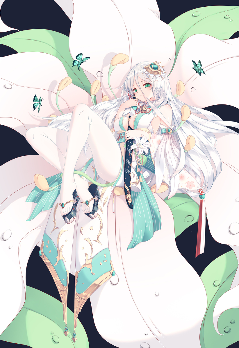 This is a pixiv picture whose title is 清.